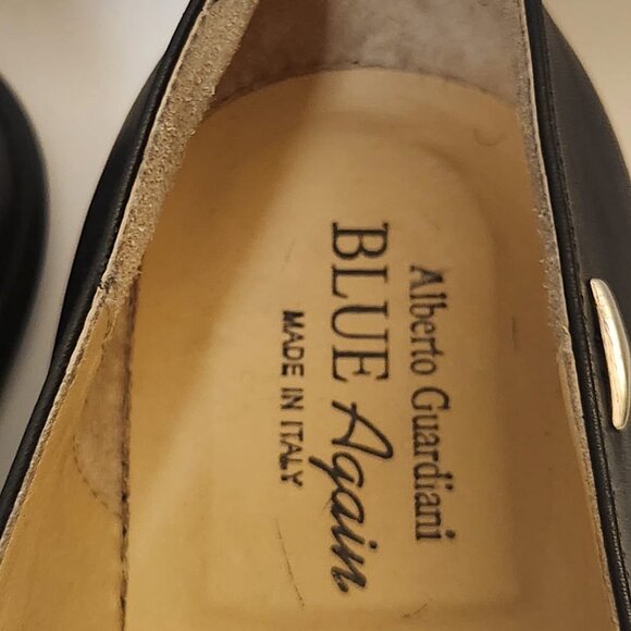 New Alberto Guardiani exotic leather loafers main image 4